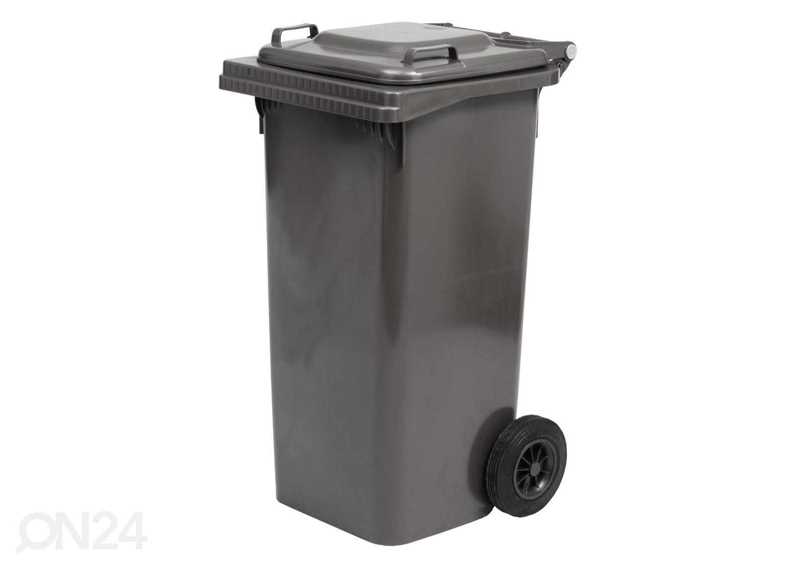 Prügikonteiner 120L, hall suurendatud