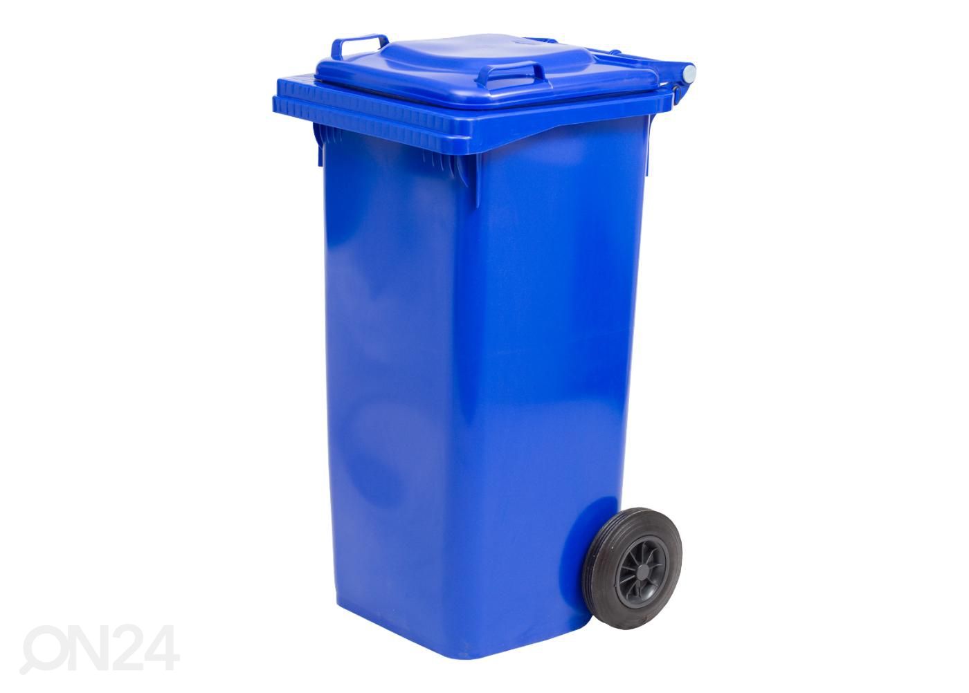 Prügikonteiner 120L, sinine suurendatud