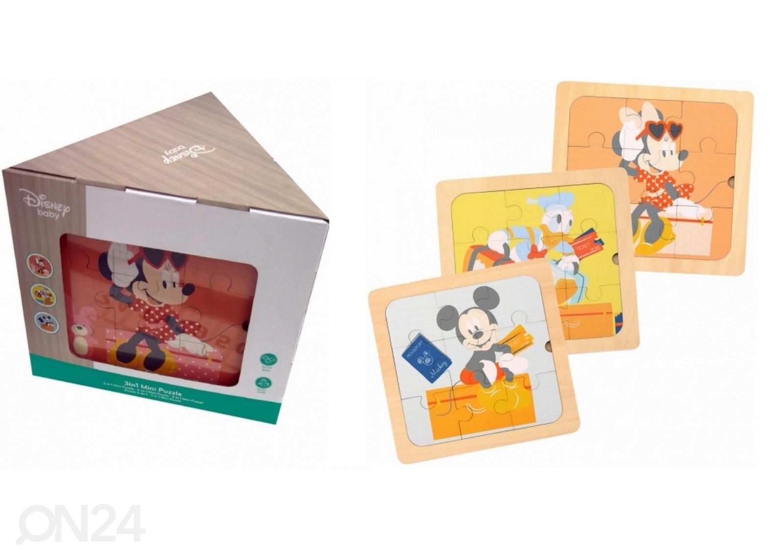 Puidust Disney pusled, 3 tk suurendatud