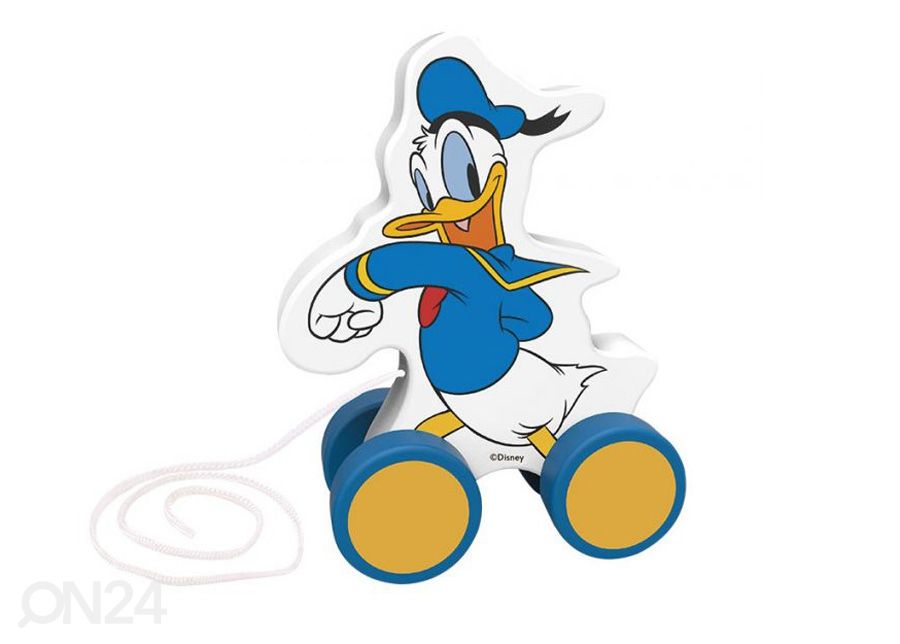 Puidust Piilupart Donald ratastel suurendatud