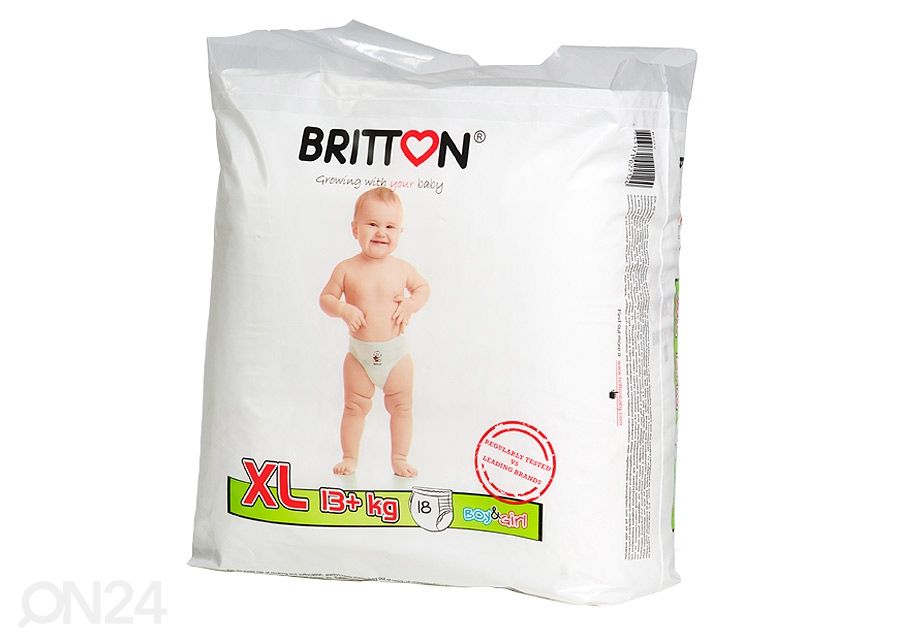 Püksmähkmed Britton Girl&Boy XL suurendatud