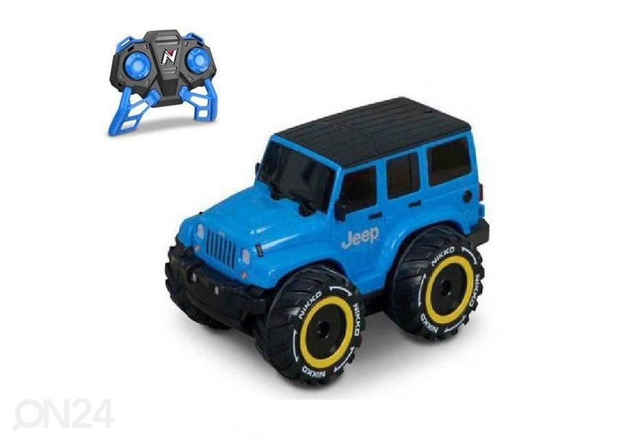Puldiauto Jeep Wrangler Nano NIKKO 1:16 suurendatud