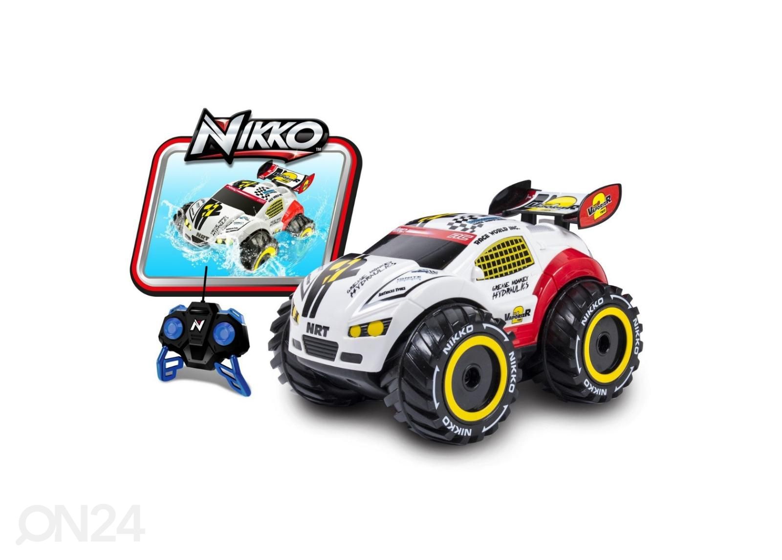 Puldiauto NIKKO Nano Vaporizr 2 1:18 suurendatud