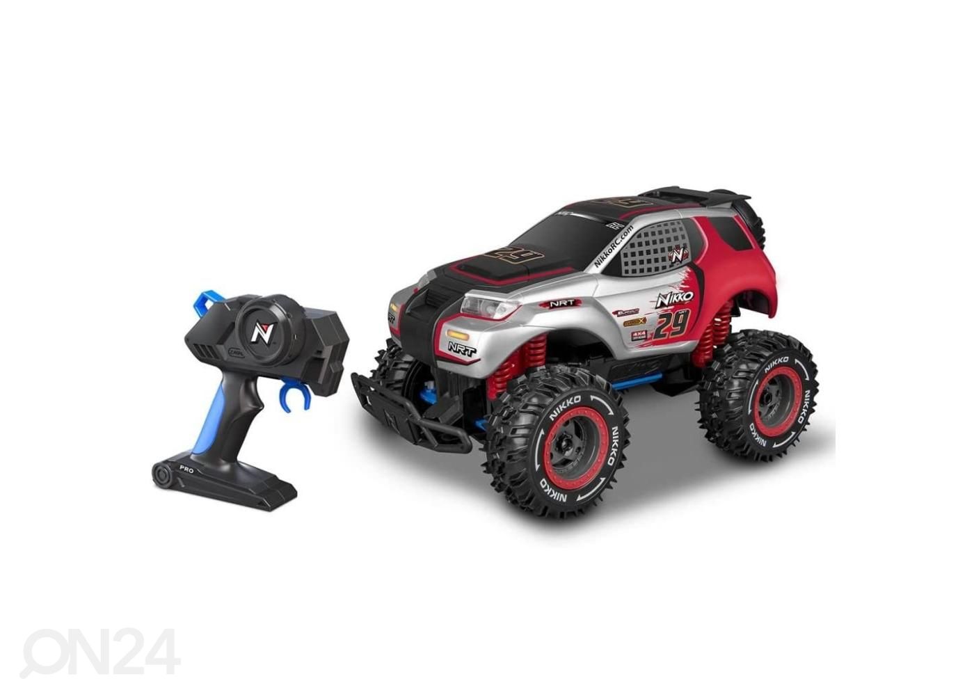 Puldiauto NIKKO Off-Road puldiauto 1:16 suurendatud