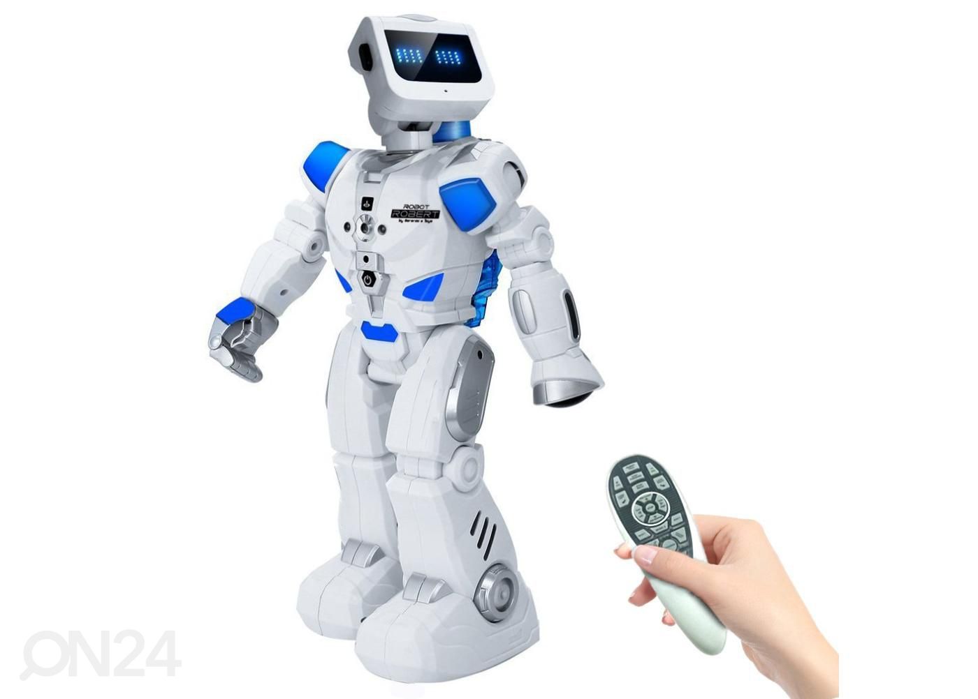 Puldiga juhitav robot Venekeelne Robert Gerardo's Toys suurendatud