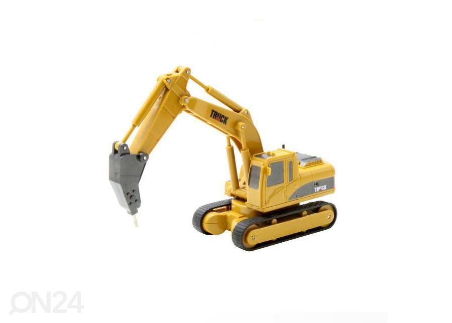 Puldiga mini ekskavaator 1:64 suurendatud