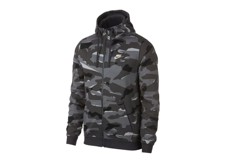 Pusa meestele Nike NSW Club Camo Hoodie FZ FT M AQ0596-065 suurendatud