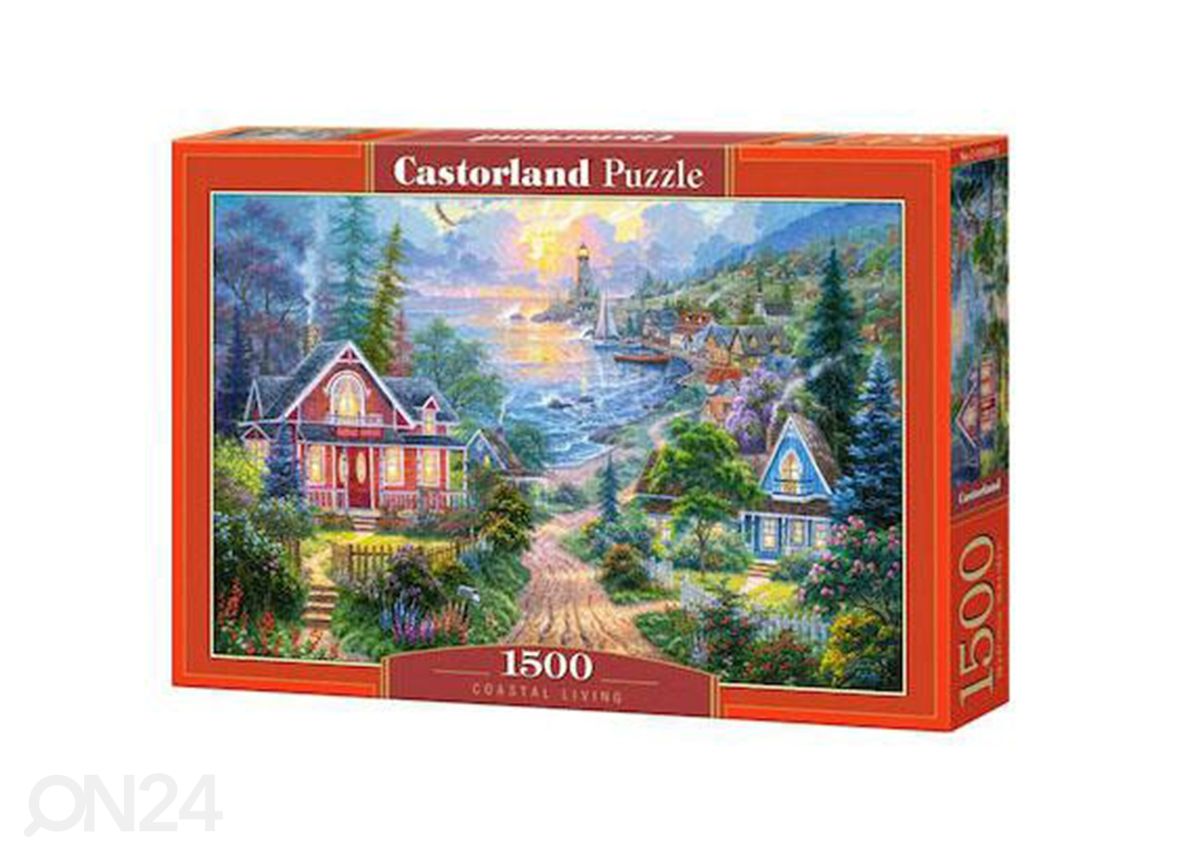 Pusle 1500-osaline "Coastal Living" suurendatud