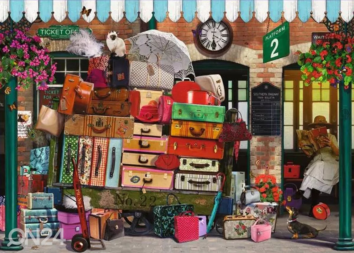 Pusle 2000 tk Reisimise valguses Ravensburger suurendatud