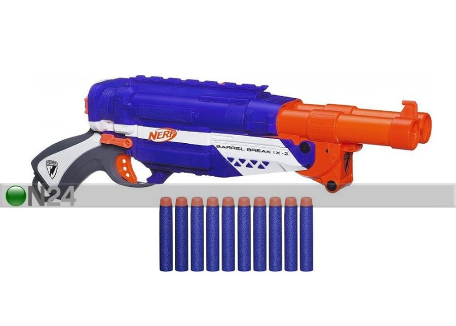 Püss Nerf Barrel Break suurendatud