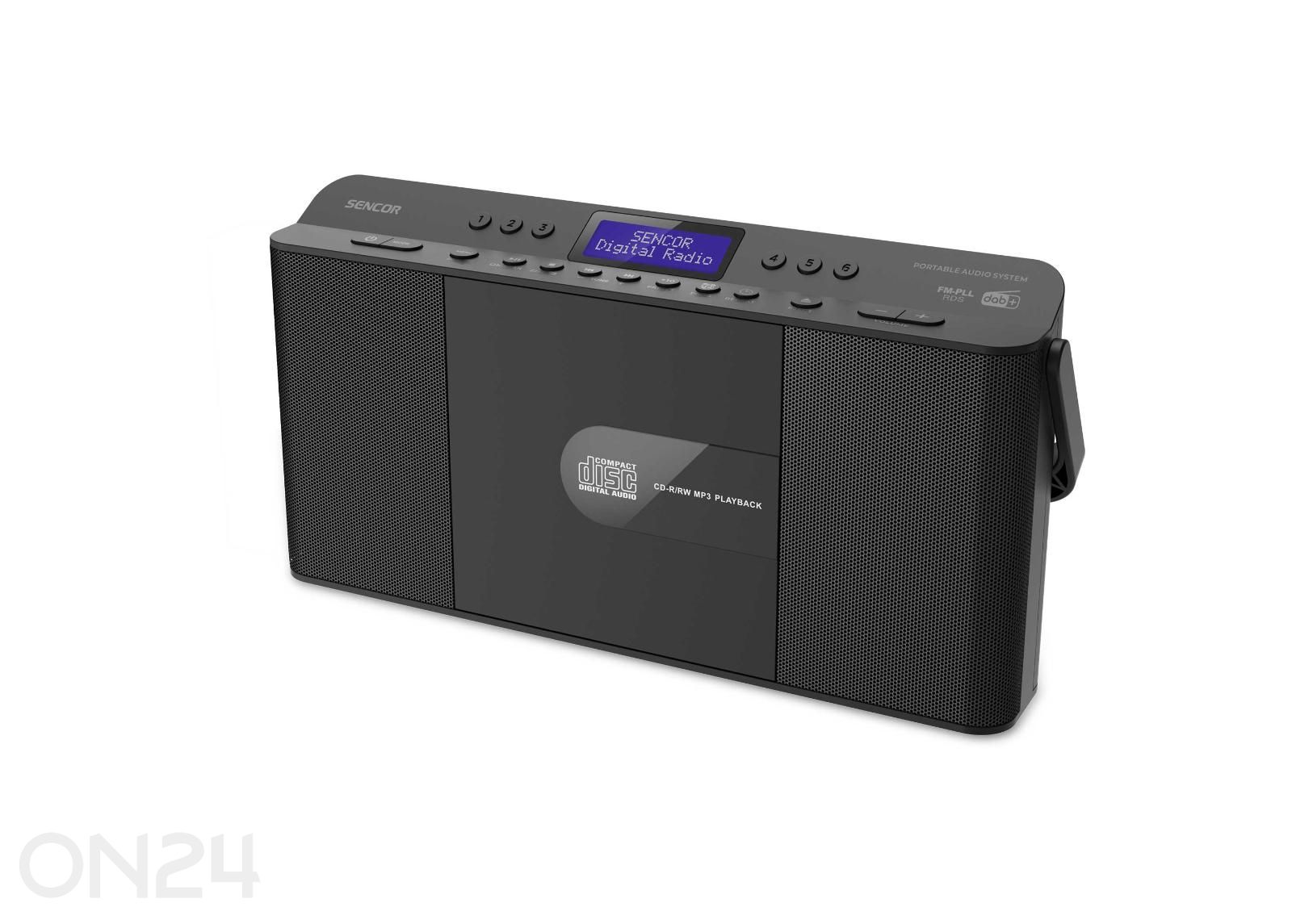 Raadio DAB+, Bluetooth, Sencor SPT7500DB suurendatud