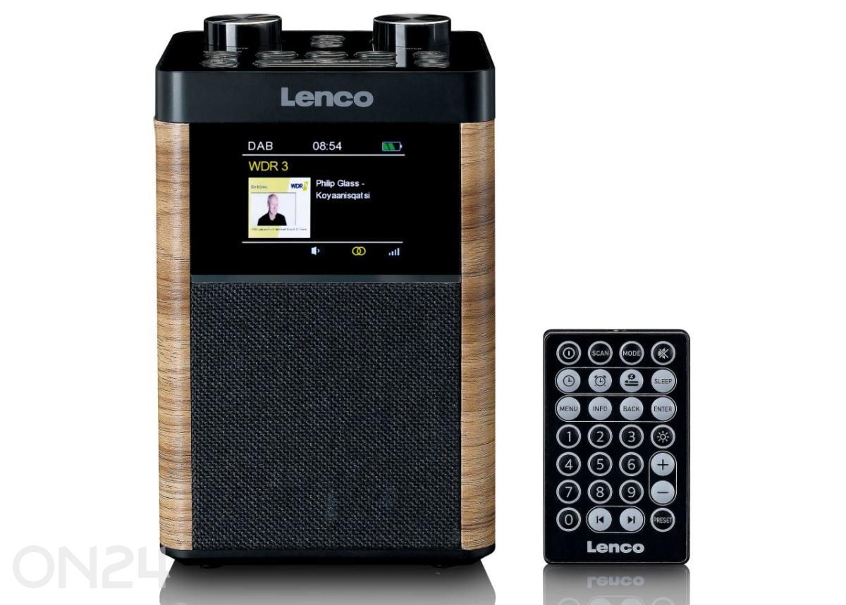 Raadio Lenco PDR060WD suurendatud