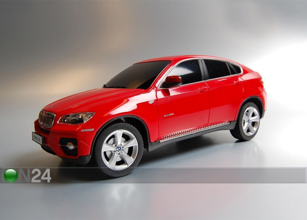 Raadioteel juhitav auto BMW X6 1:24 suurendatud mõõdud