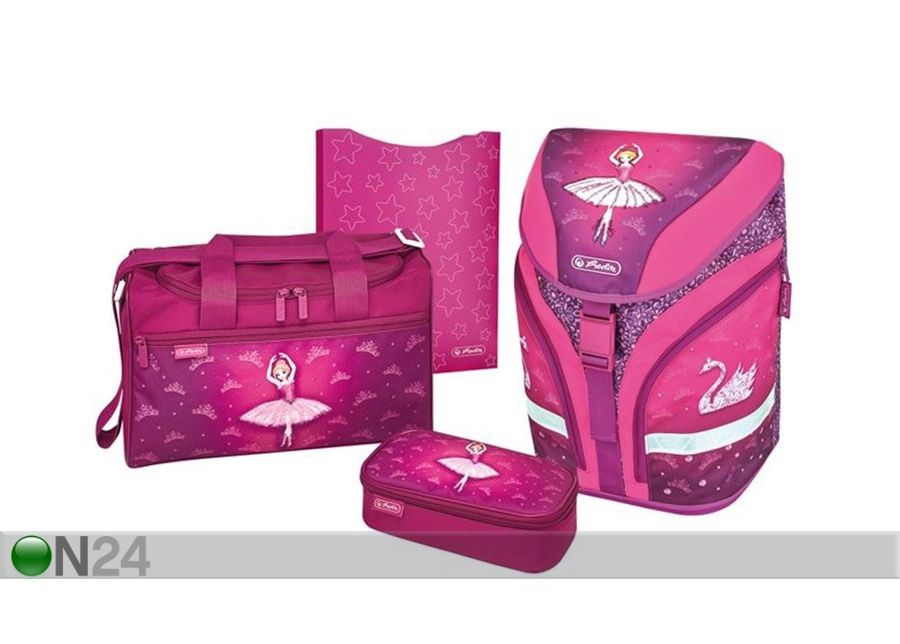 Ranitsakomplekt Herlitz Motion plus Ballerina suurendatud