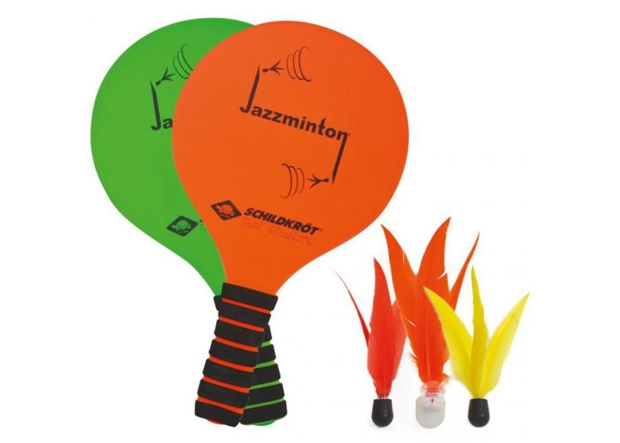 Rannamäng reketid ja 3 sulge Jazzminton suurendatud