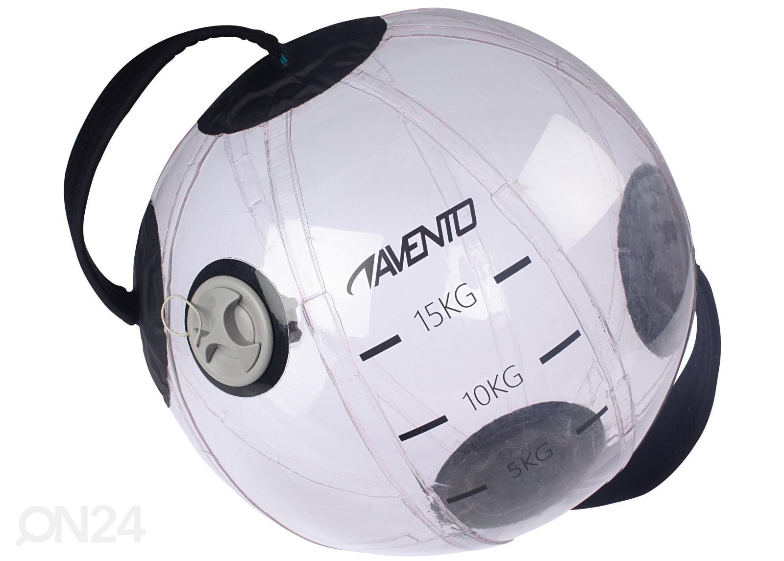 Raskuspall veega täidetav Avento 15 L/15 kg suurendatud