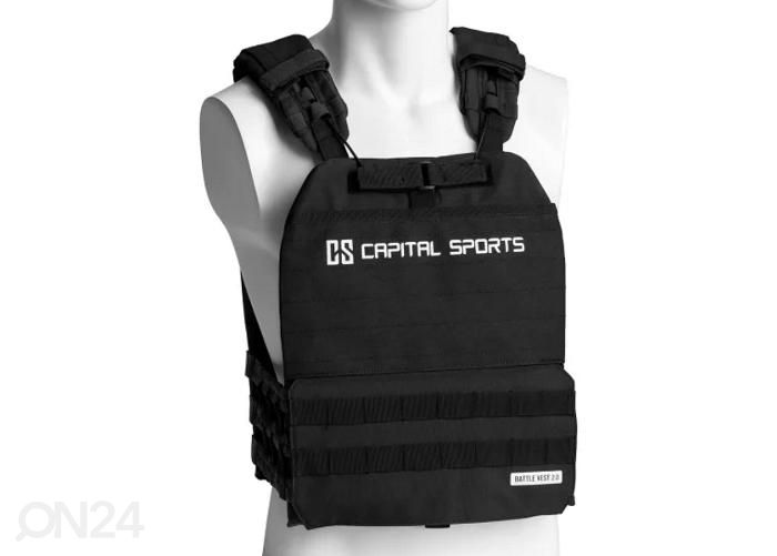 Raskusvest Capital Sports Battlevest 2.0 2 x 2.6 kg + 2 x 4 kg suurendatud