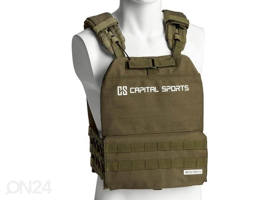 Raskusvest Capital Sports Battlevest 2.0 2 x 4 kg suurendatud