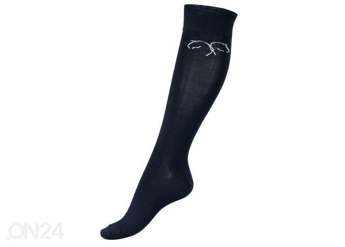 Ratsasokid bamboo 42-46 tumesinine suurendatud