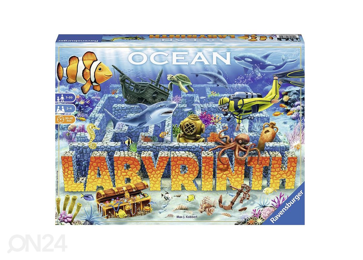 Ravensburger lauamäng Ookeani labürint suurendatud
