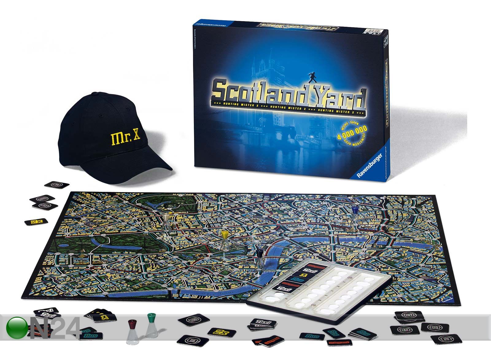 Ravensburger lauamäng Scotland Yard suurendatud