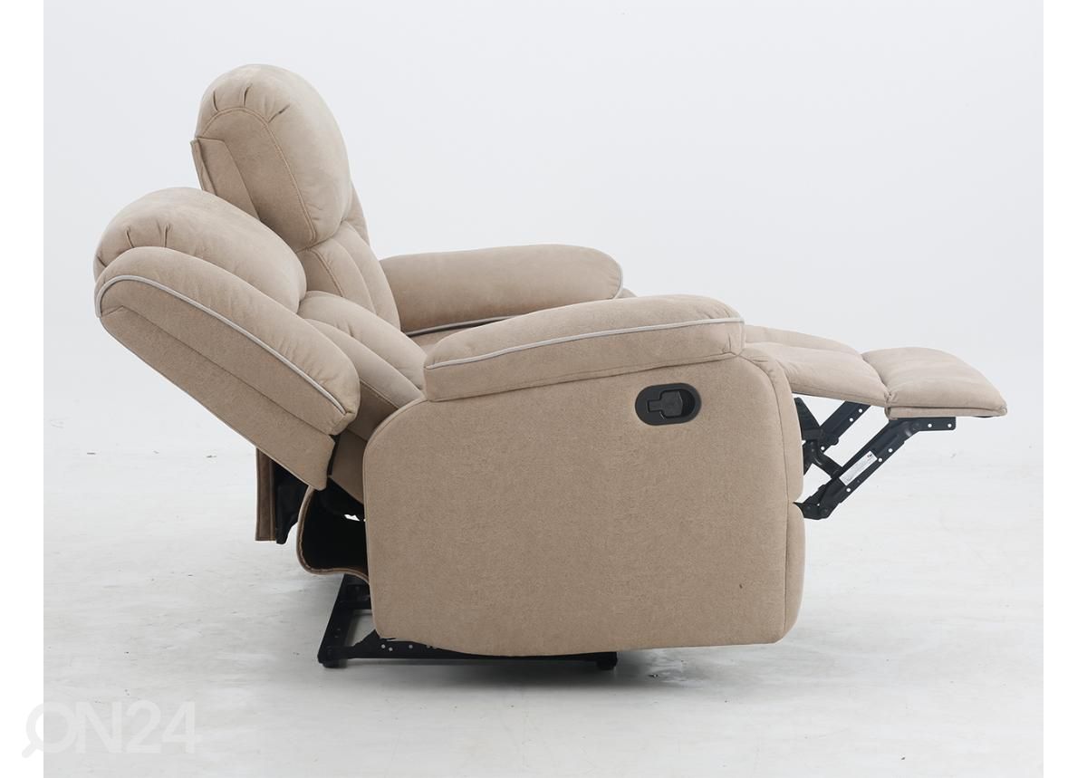 Recliner 2-kohaline diivan suurendatud