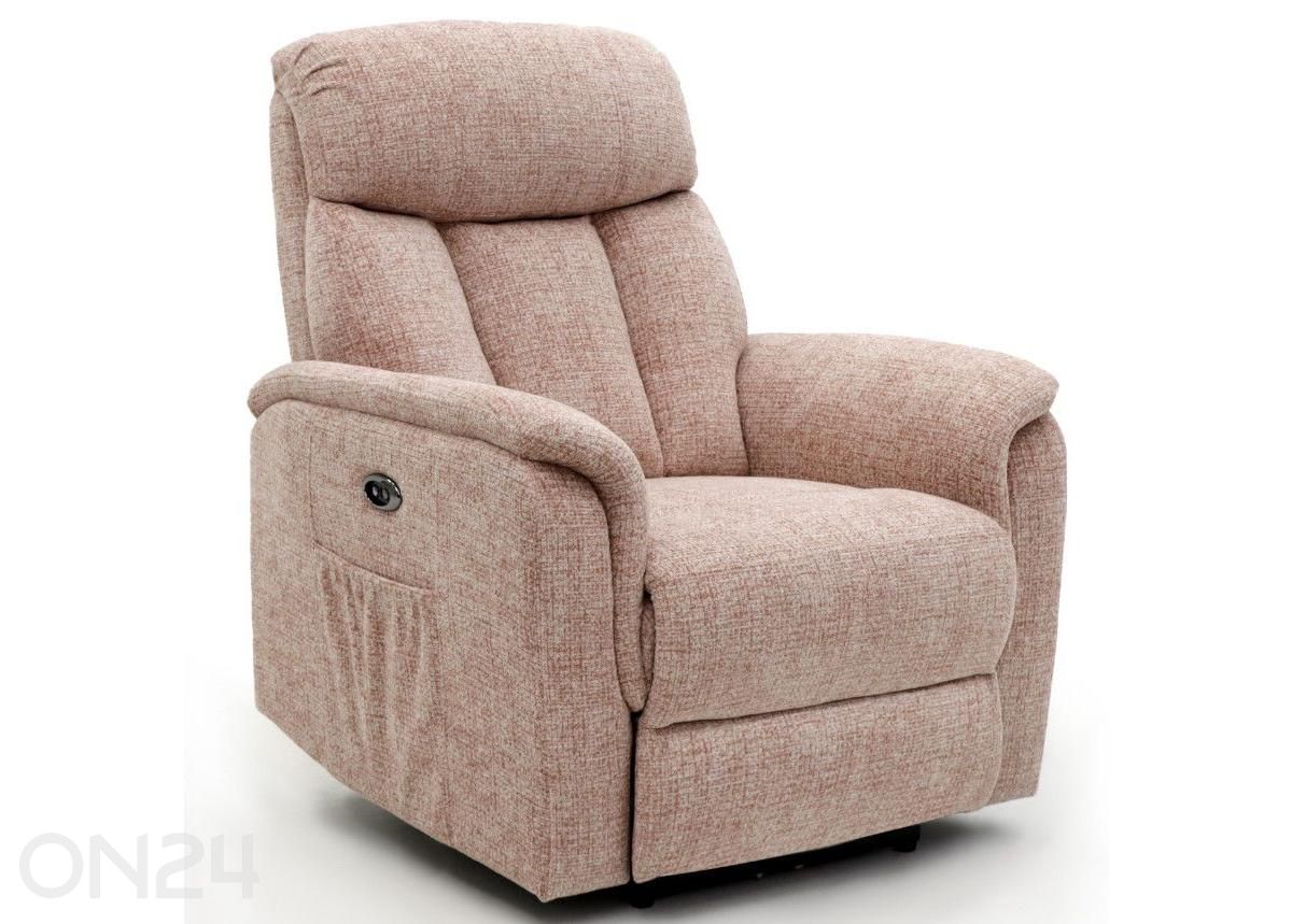 Recliner tugitool Rosaalia, roosa suurendatud