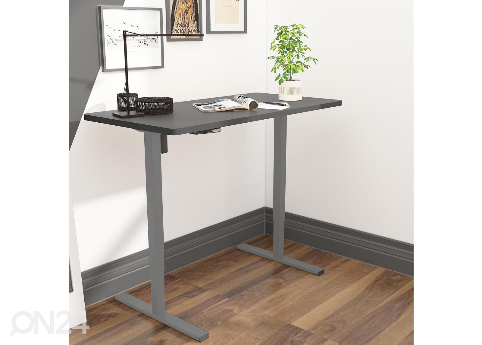 Reguleeritav laud Ergo Optimal 120x60 cm, 1 mootor suurendatud