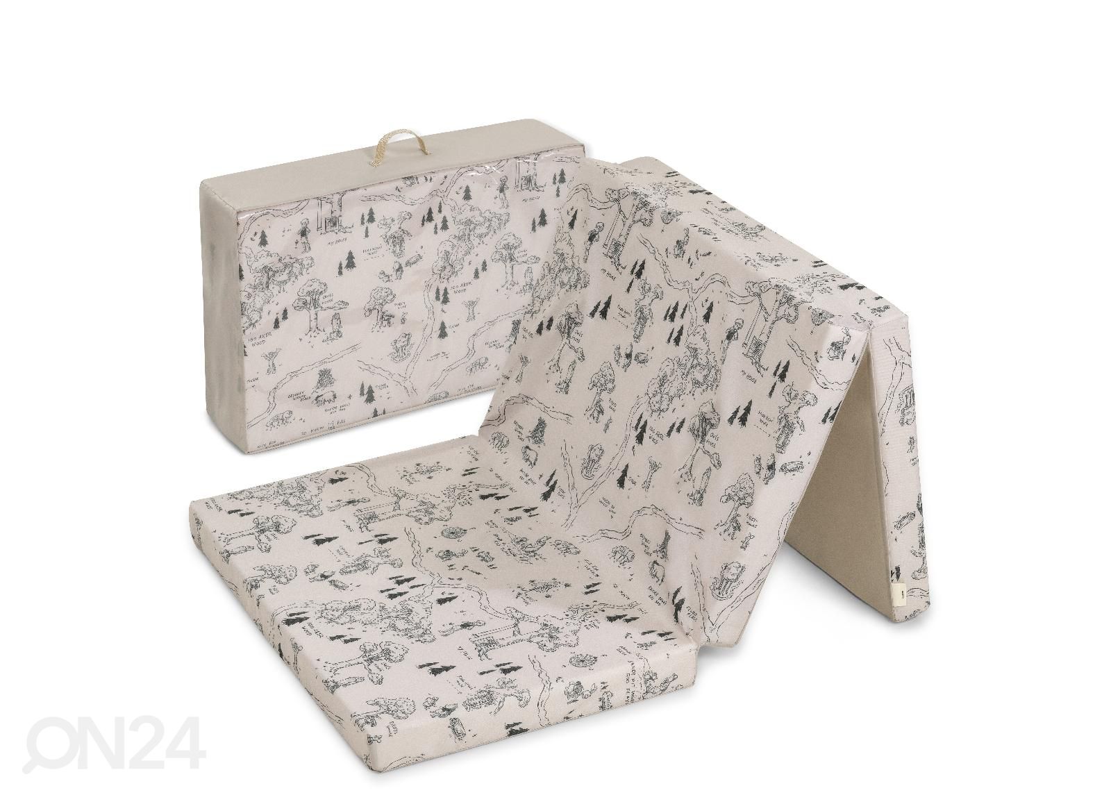 Reisivoodi madrats 60x120 cm Hauck Sleeper Winnie the Pooh beež suurendatud