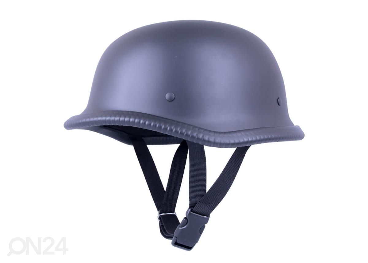 Retro mootorratta kiiver Sodager Iron Cross suurendatud