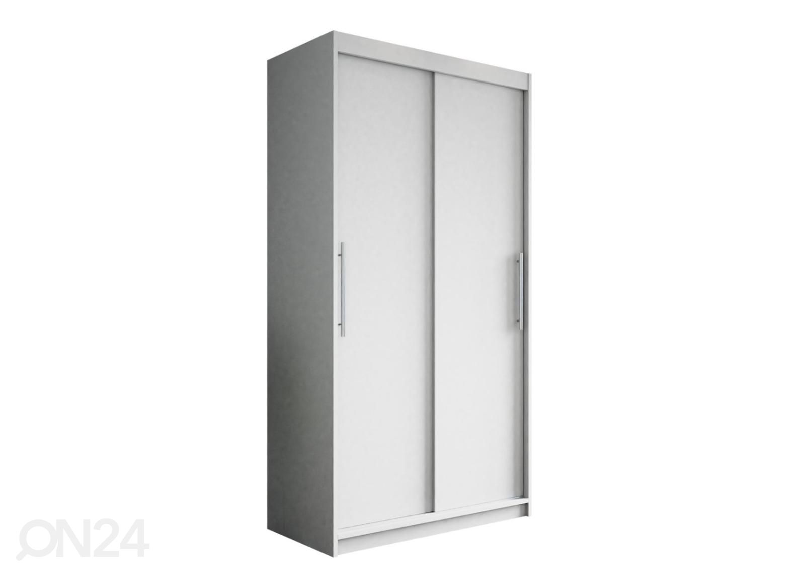Riidekapp 100 cm + LED suurendatud