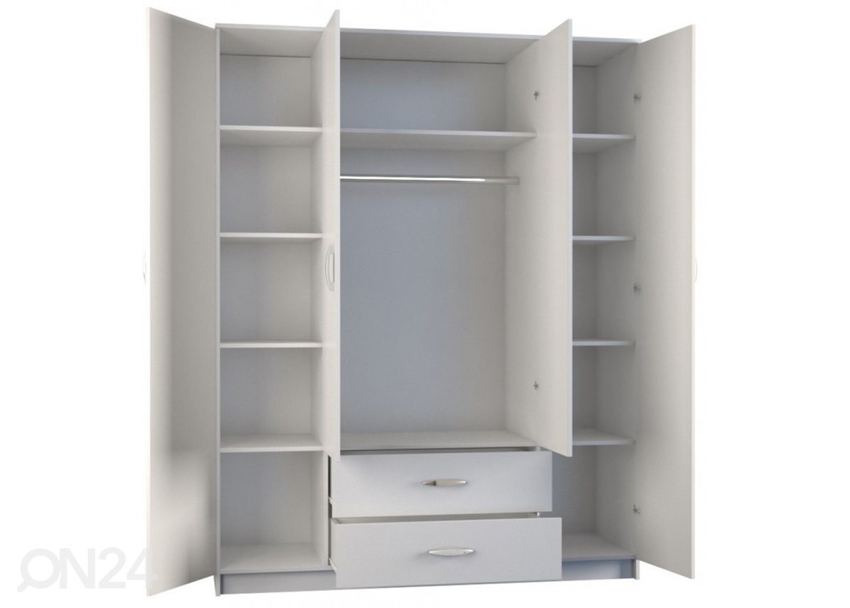 Riidekapp 160 cm suurendatud
