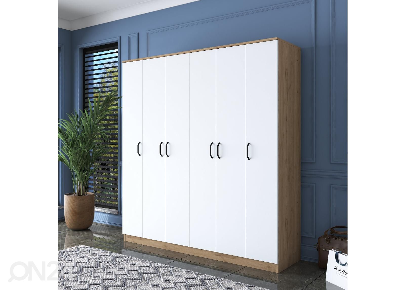 Riidekapp 180 cm suurendatud