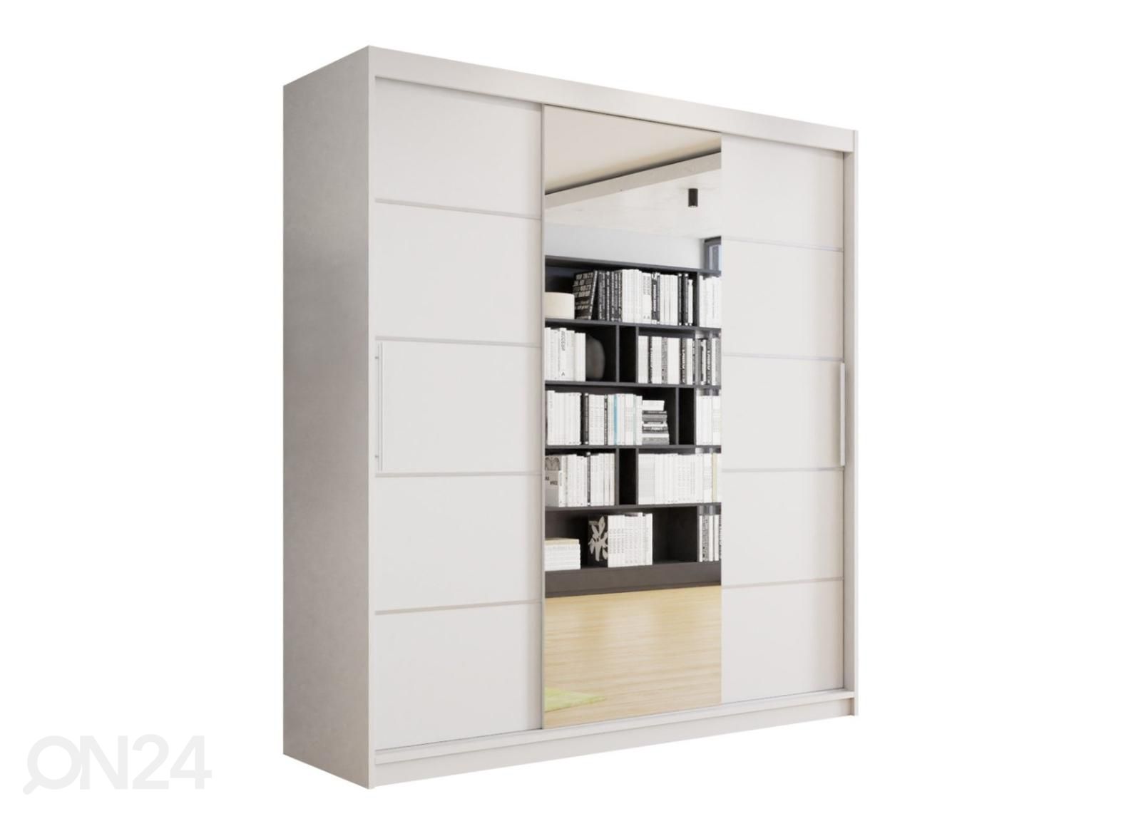 Riidekapp 180 cm + LED suurendatud