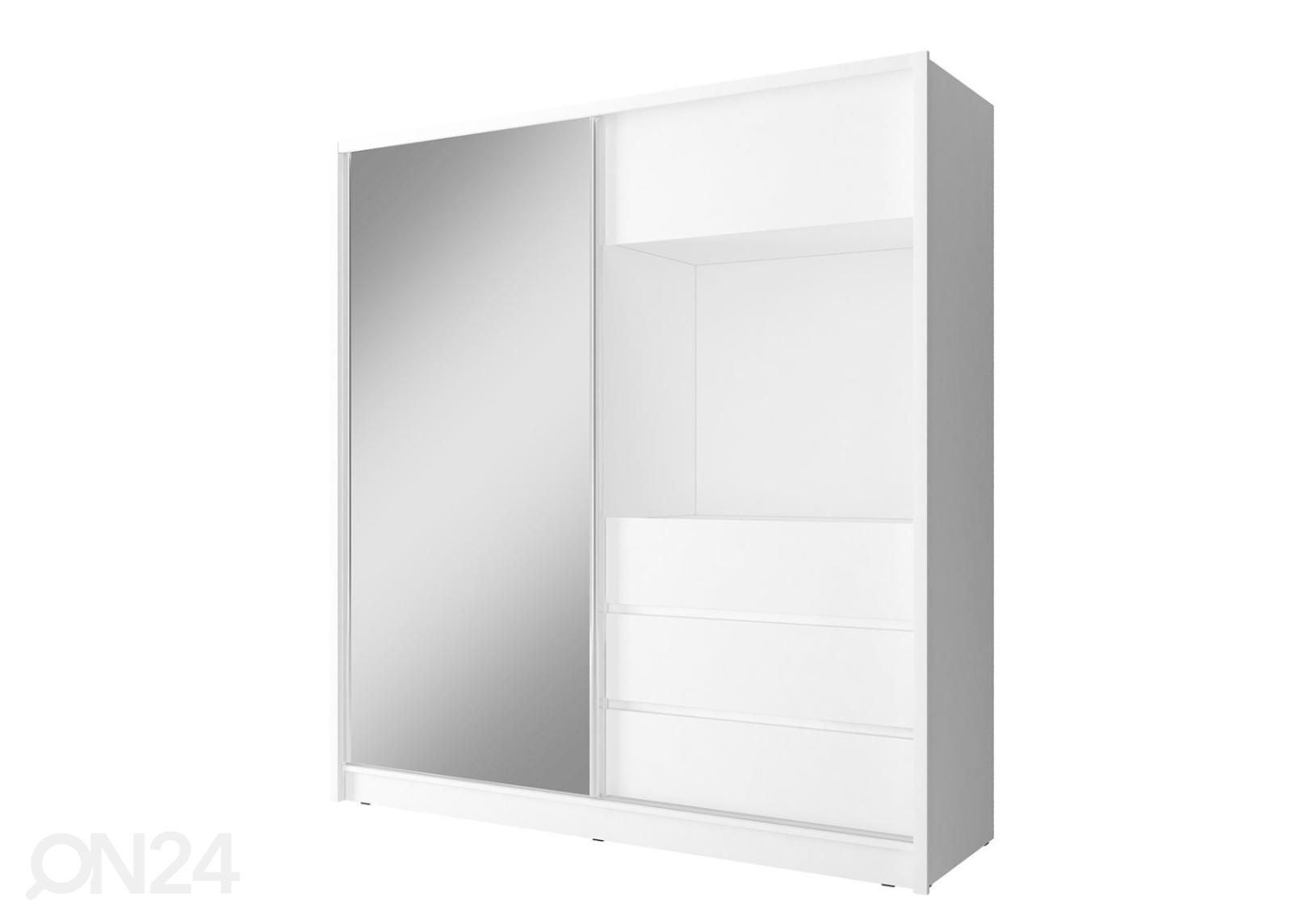 Riidekapp 204 cm suurendatud
