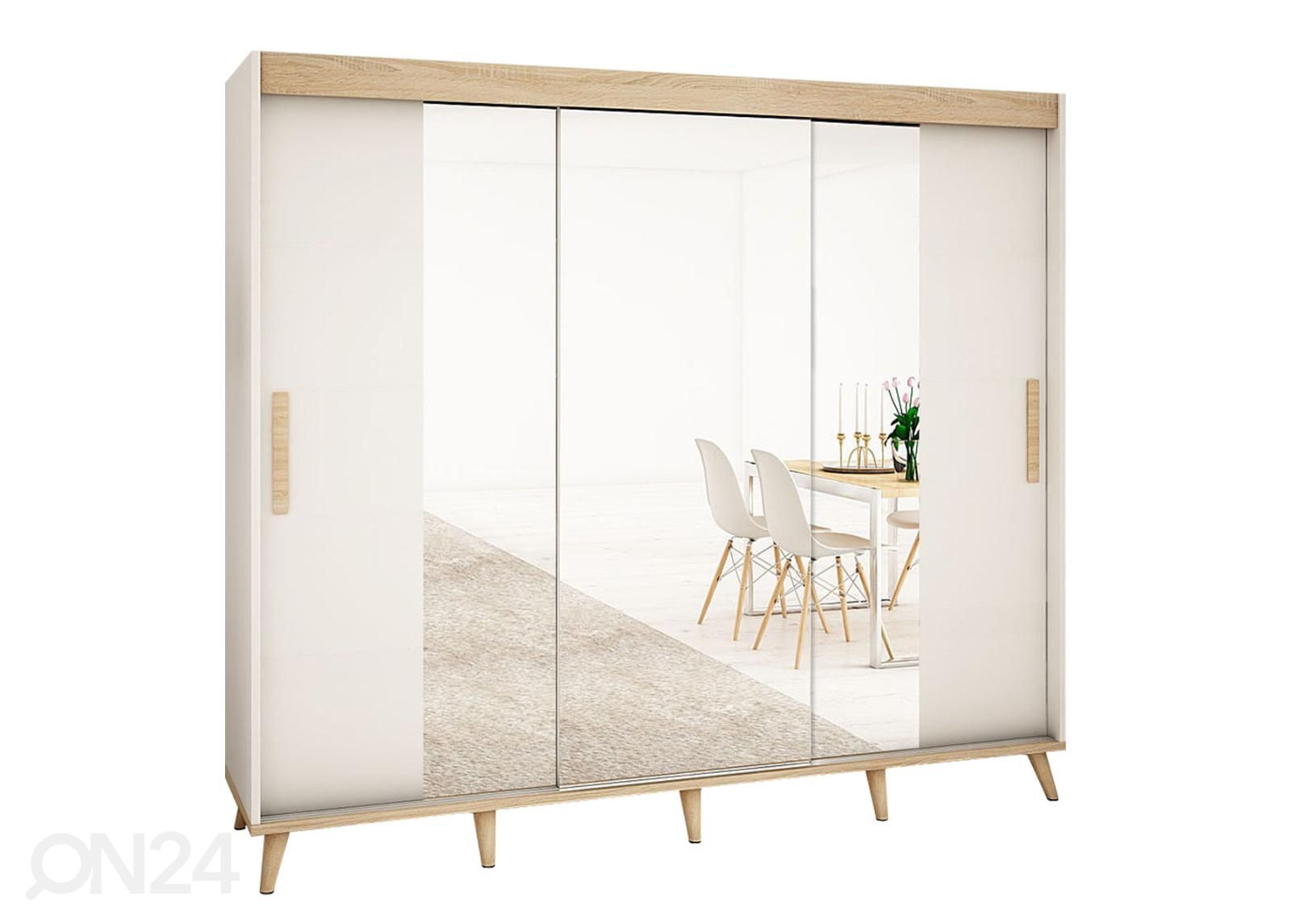 Riidekapp 250 cm suurendatud