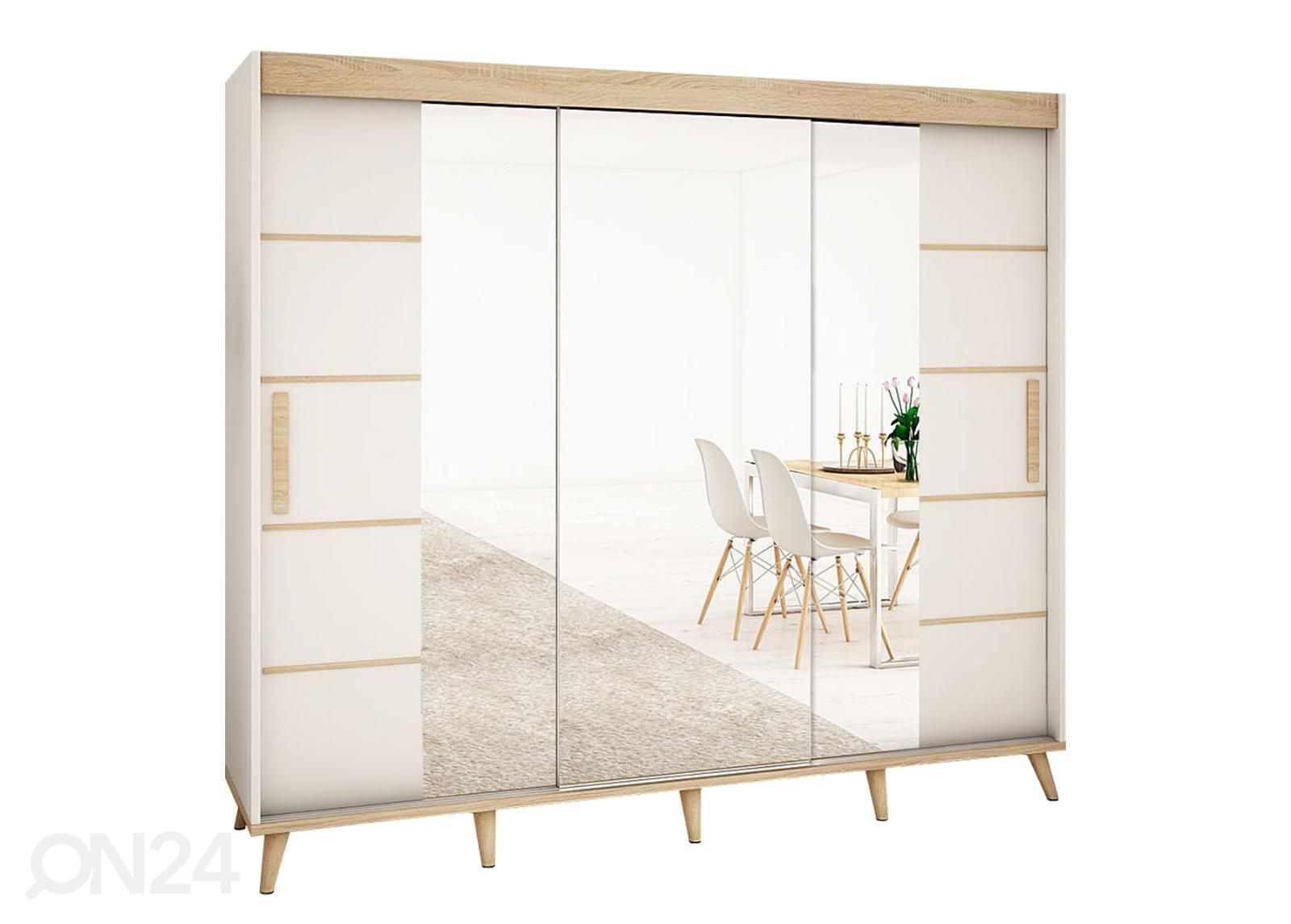 Riidekapp 250 cm suurendatud