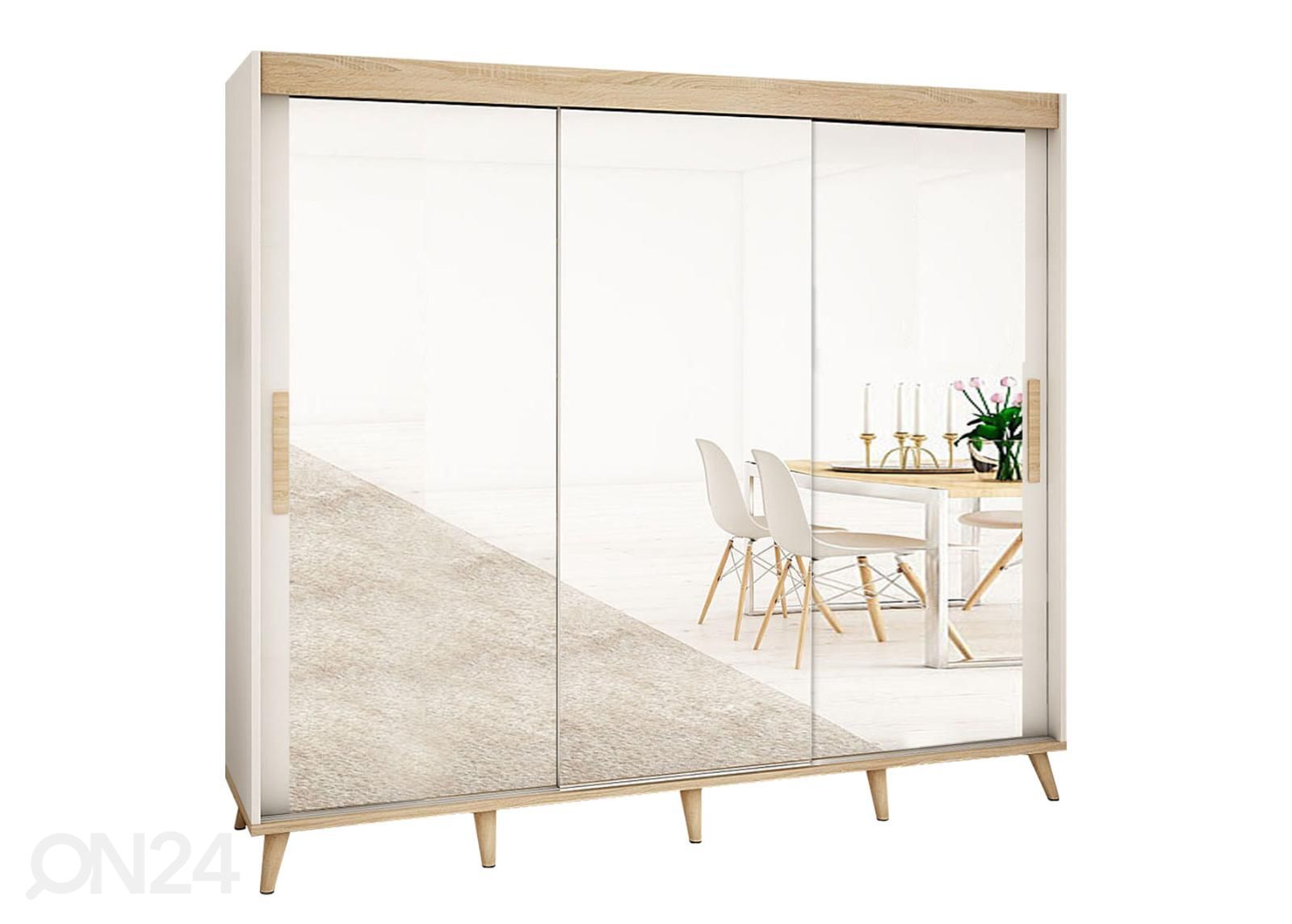 Riidekapp 250 cm suurendatud