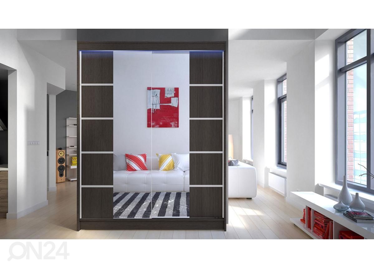 Riidekapp 5 + LED suurendatud