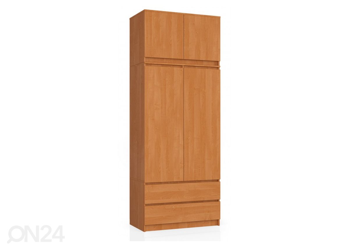Riidekapp 90 cm, lepp suurendatud