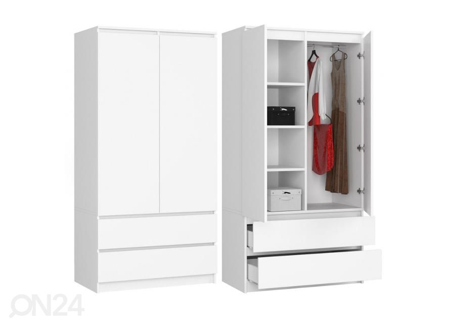 Riidekapp 90cm suurendatud