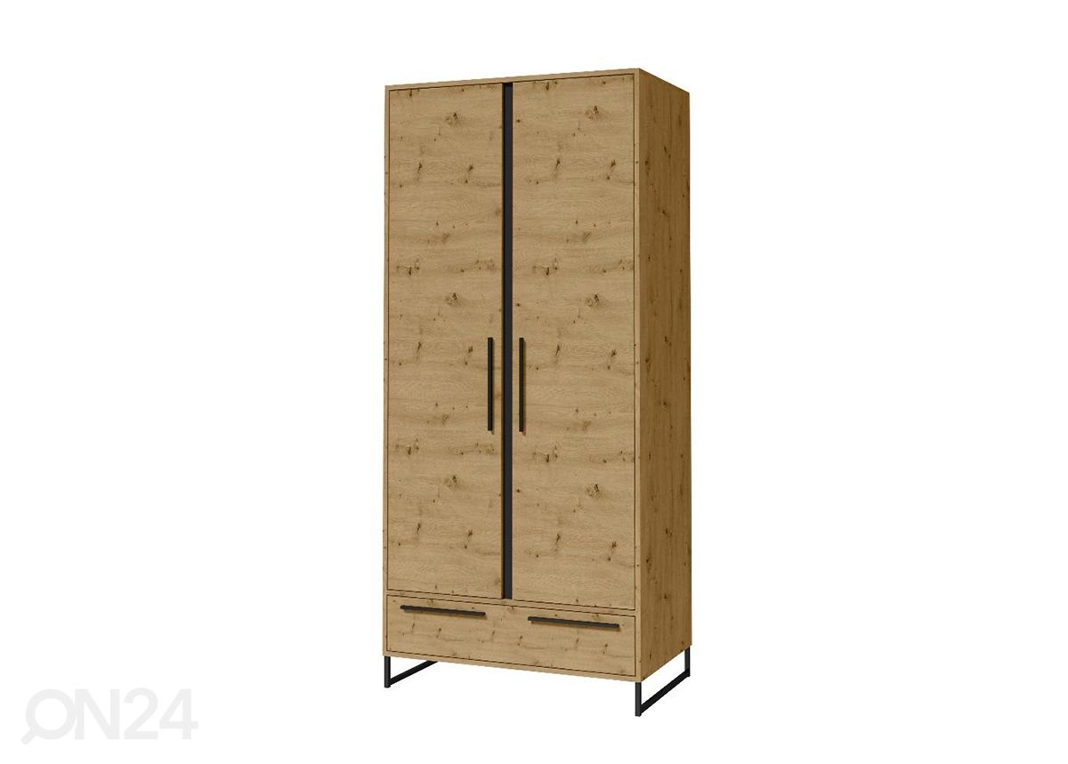 Riidekapp Alam 90 cm suurendatud