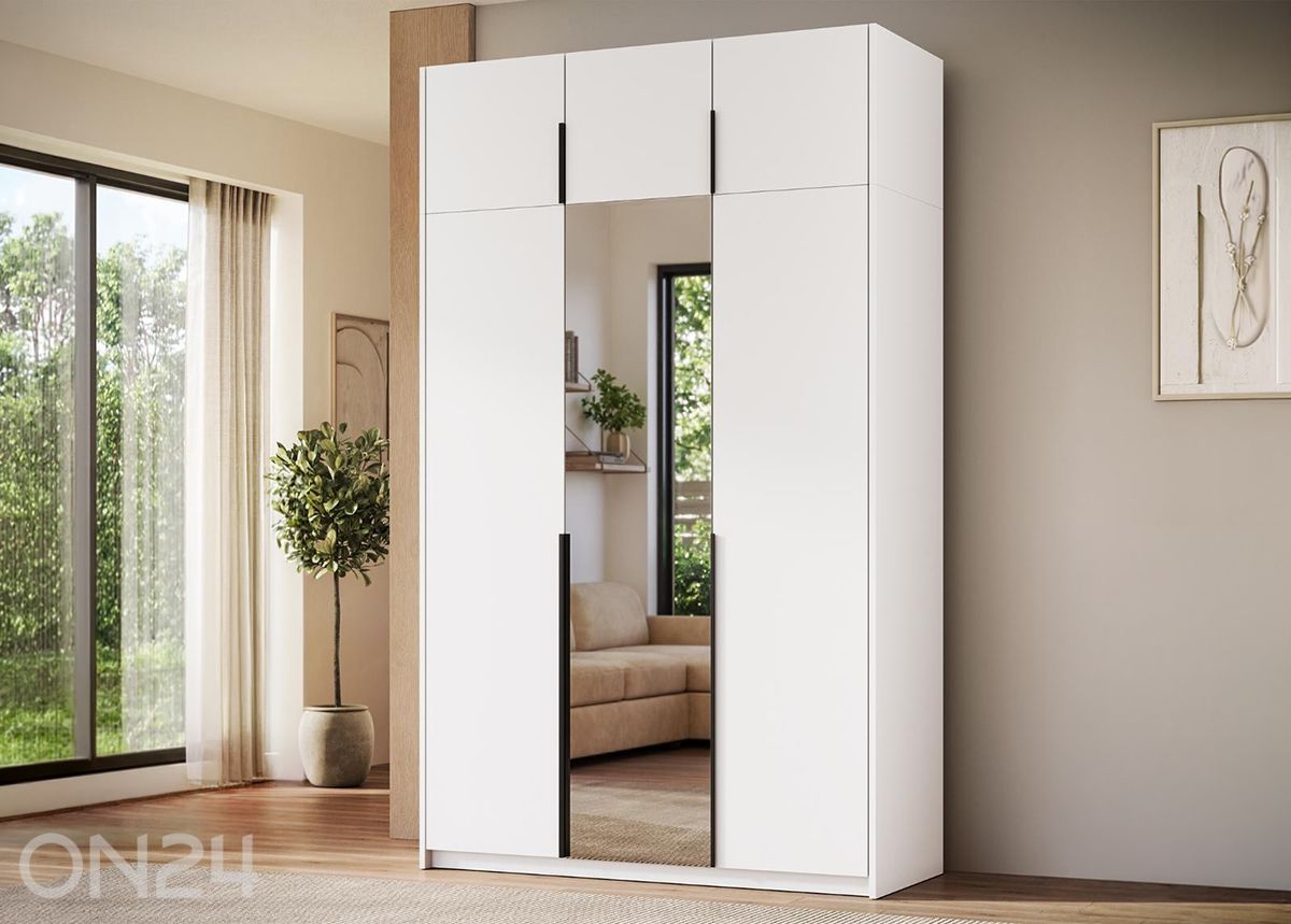 Riidekapp Alera III 150 cm suurendatud