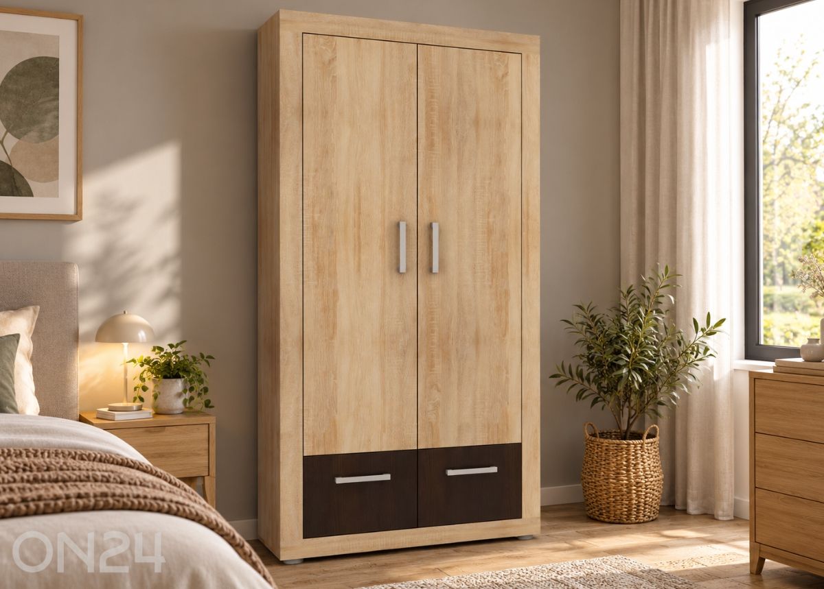 Riidekapp Bally 90 cm suurendatud