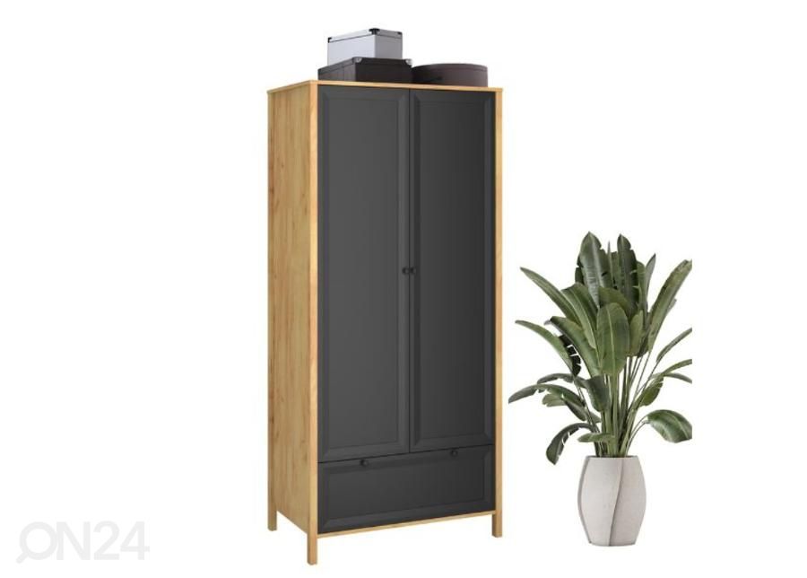 Riidekapp Brent 88 cm suurendatud