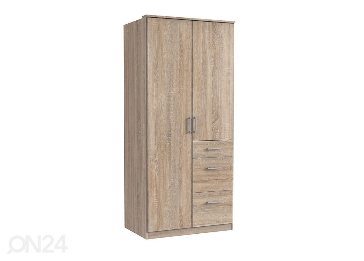 Riidekapp Click 90 cm suurendatud