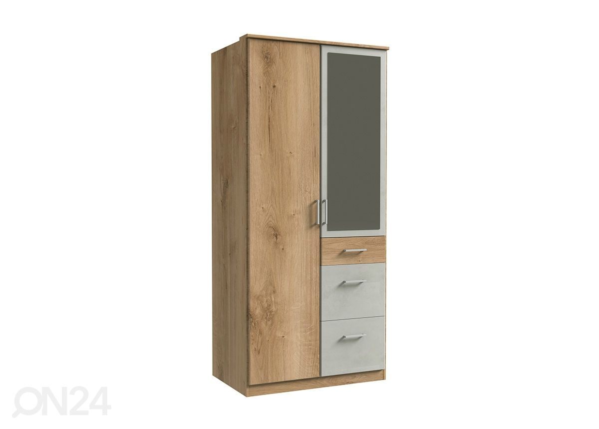 Riidekapp Click 90 cm suurendatud