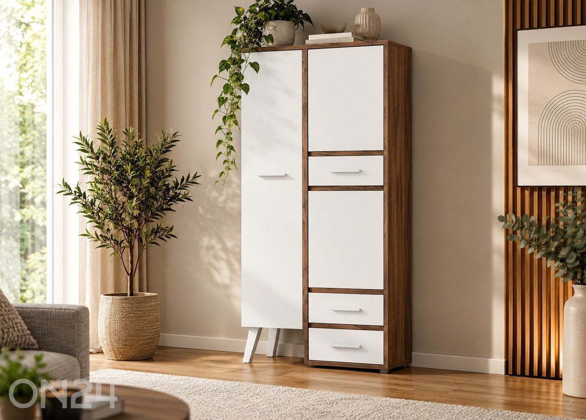 Riidekapp Clon 90 cm suurendatud