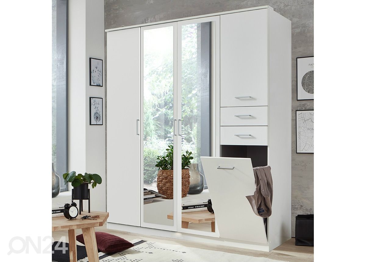 Riidekapp Frankfurt 180 cm suurendatud