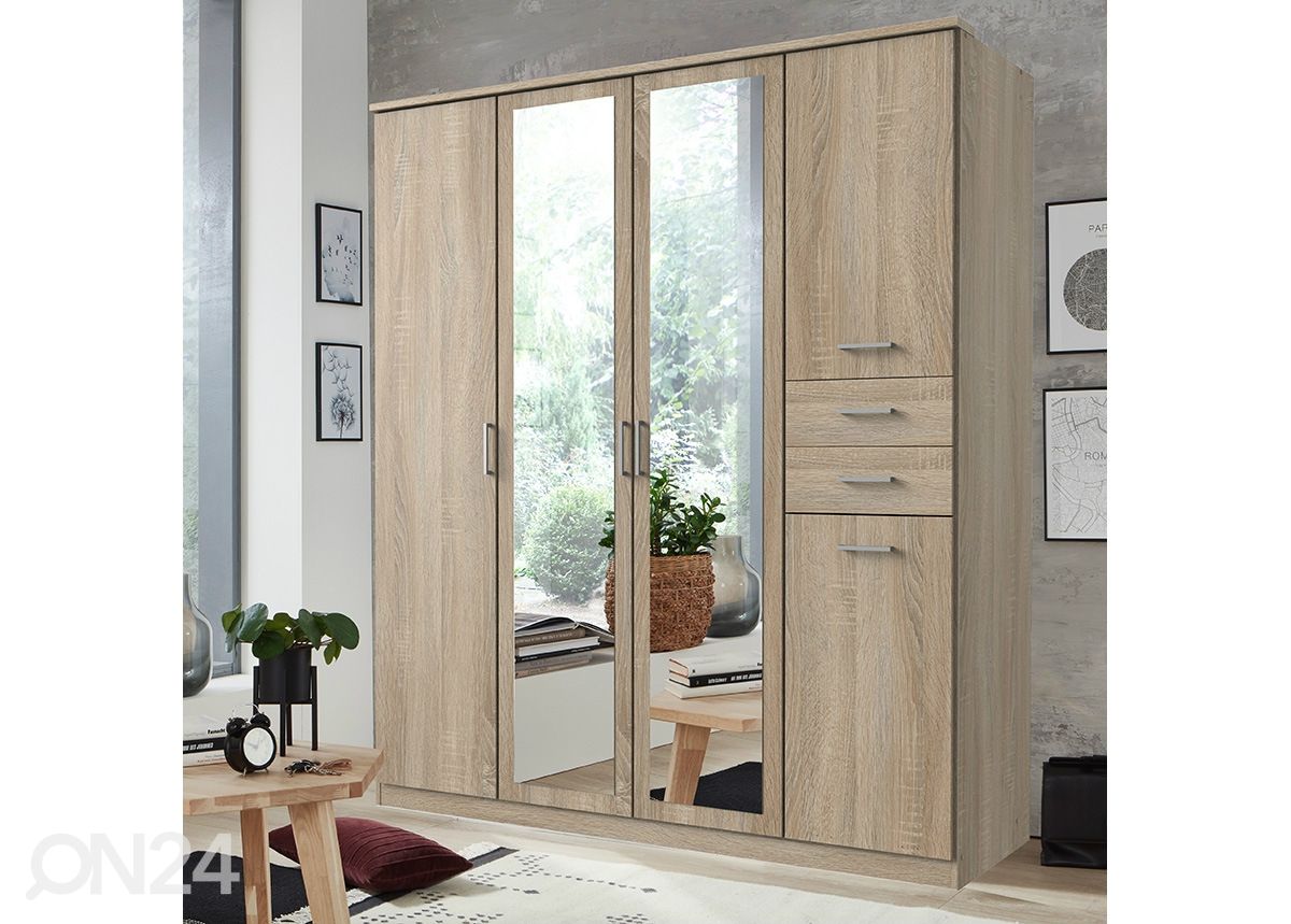 Riidekapp Frankfurt 180 cm suurendatud